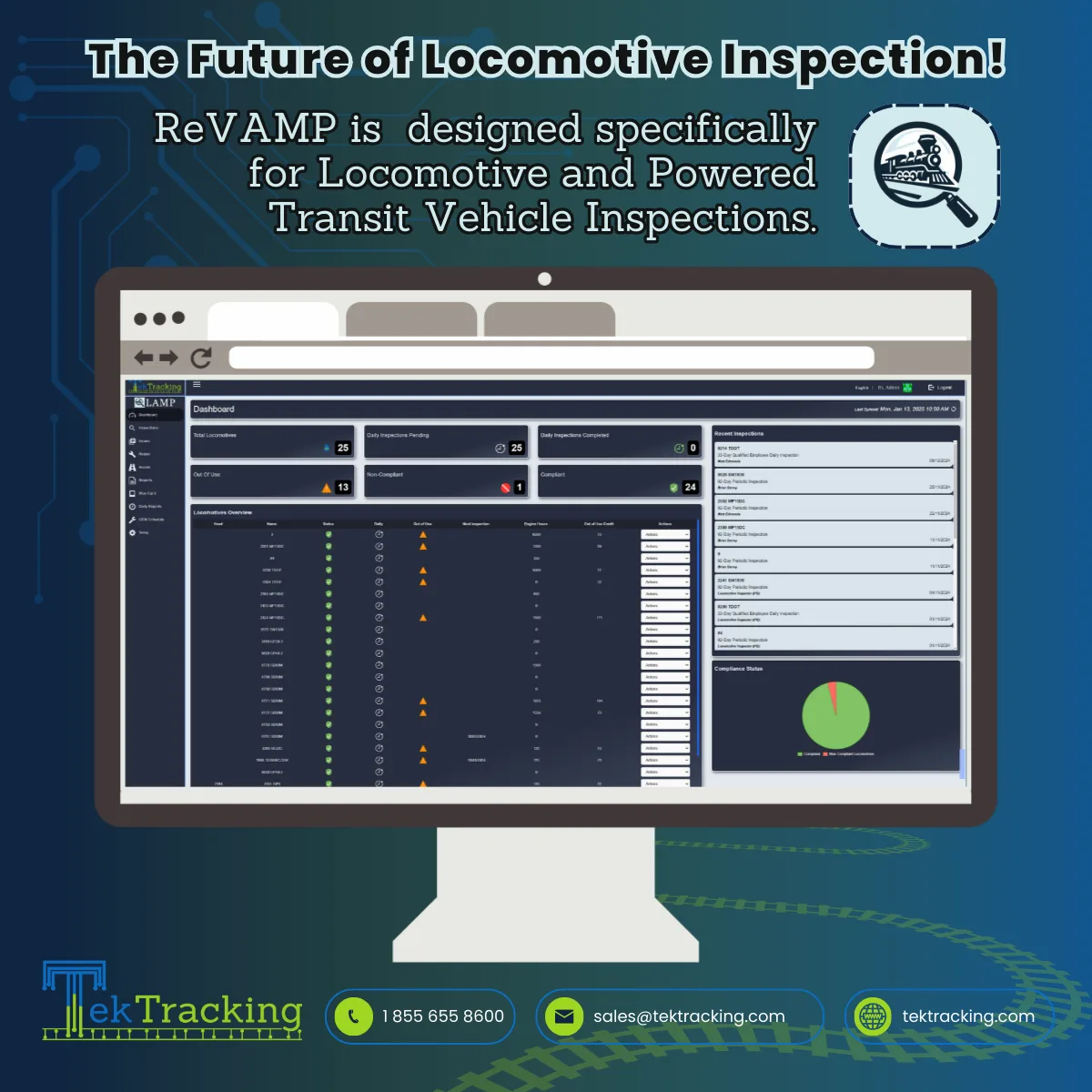 Streamlining Locomotive and Rail Vehicle Inspections with ReVAMP ...
